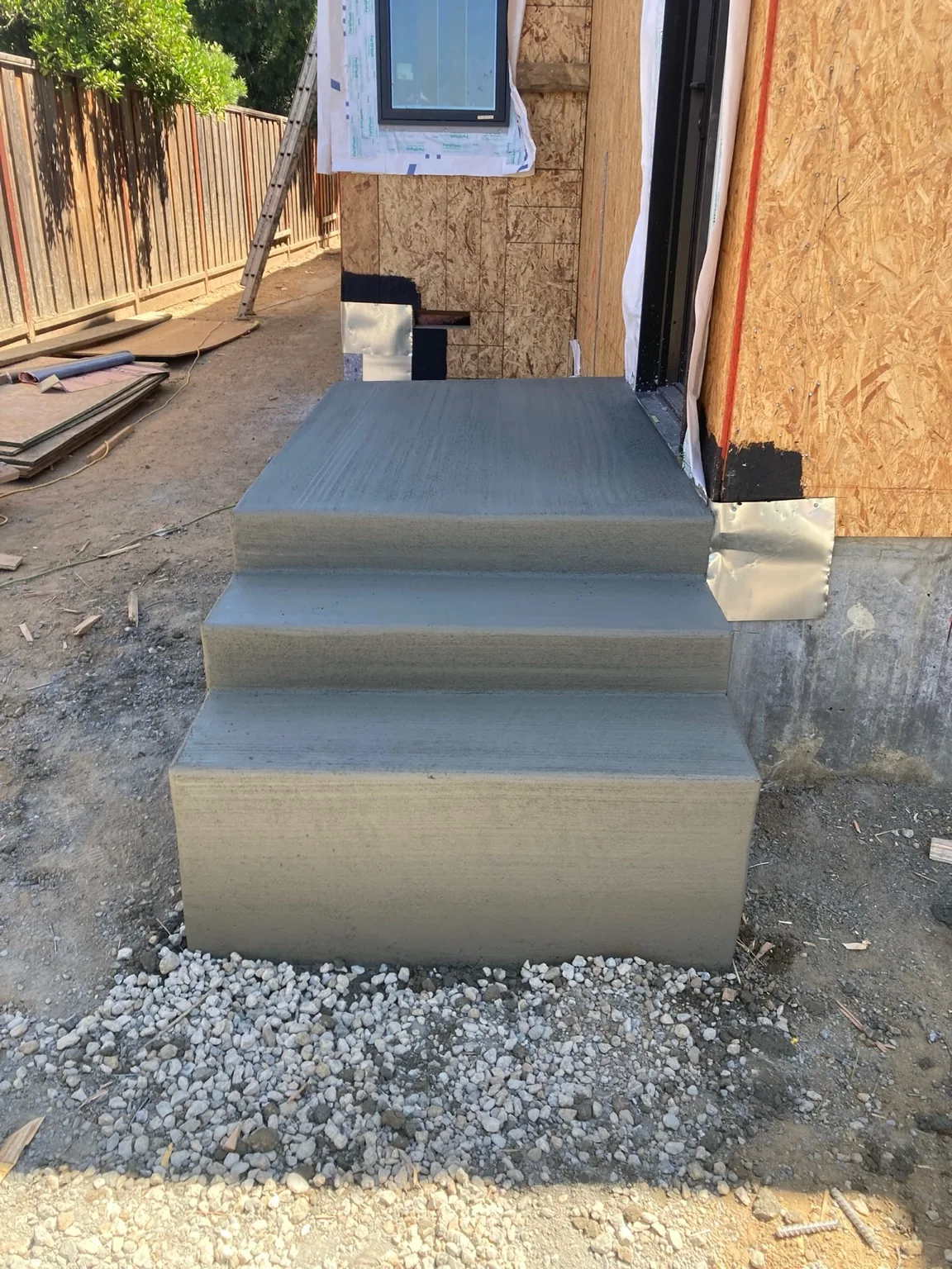 Concrete steps